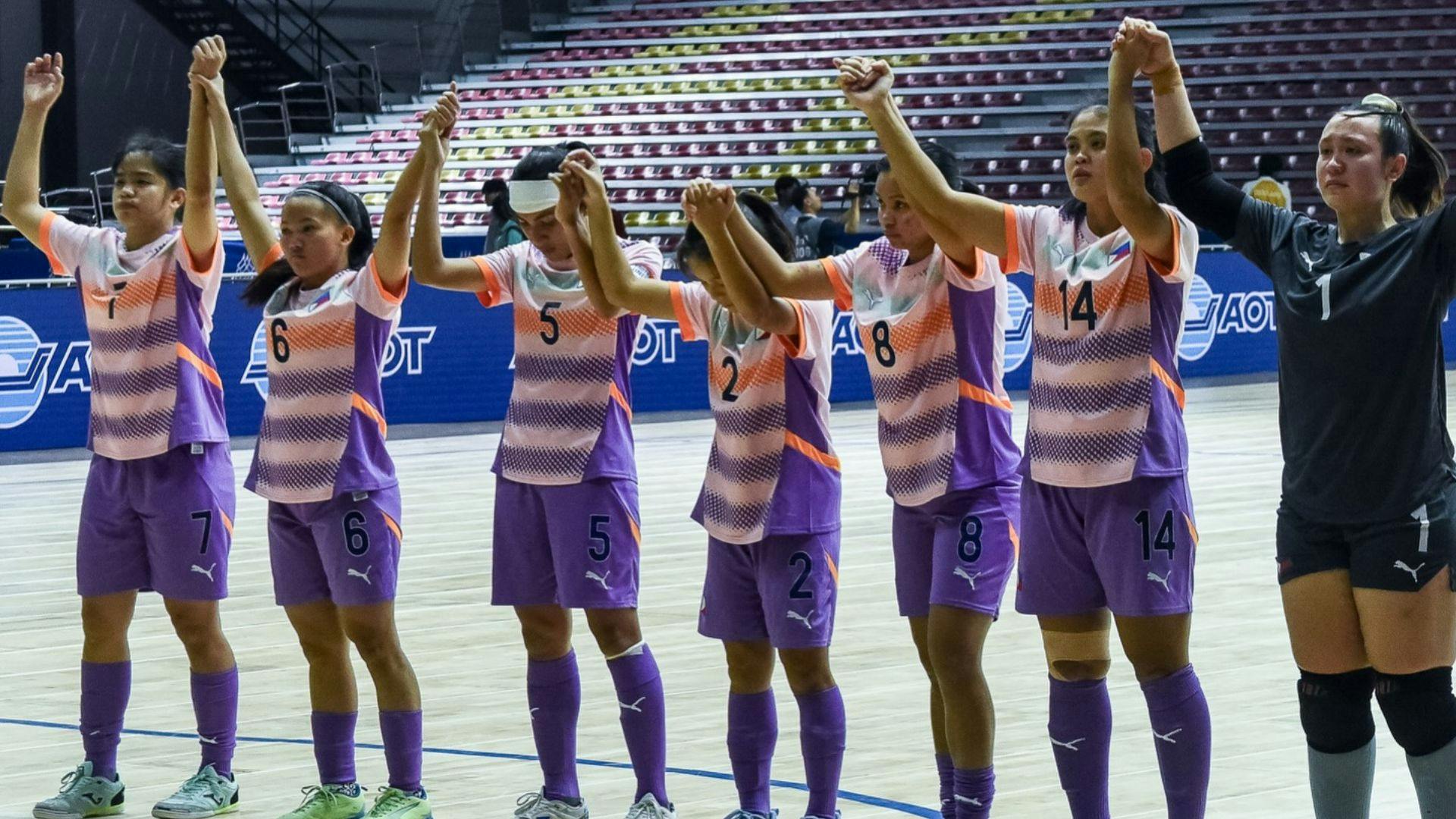 Filipina5 grateful to represent country in SEA Games futsal, bow out in fourth place 